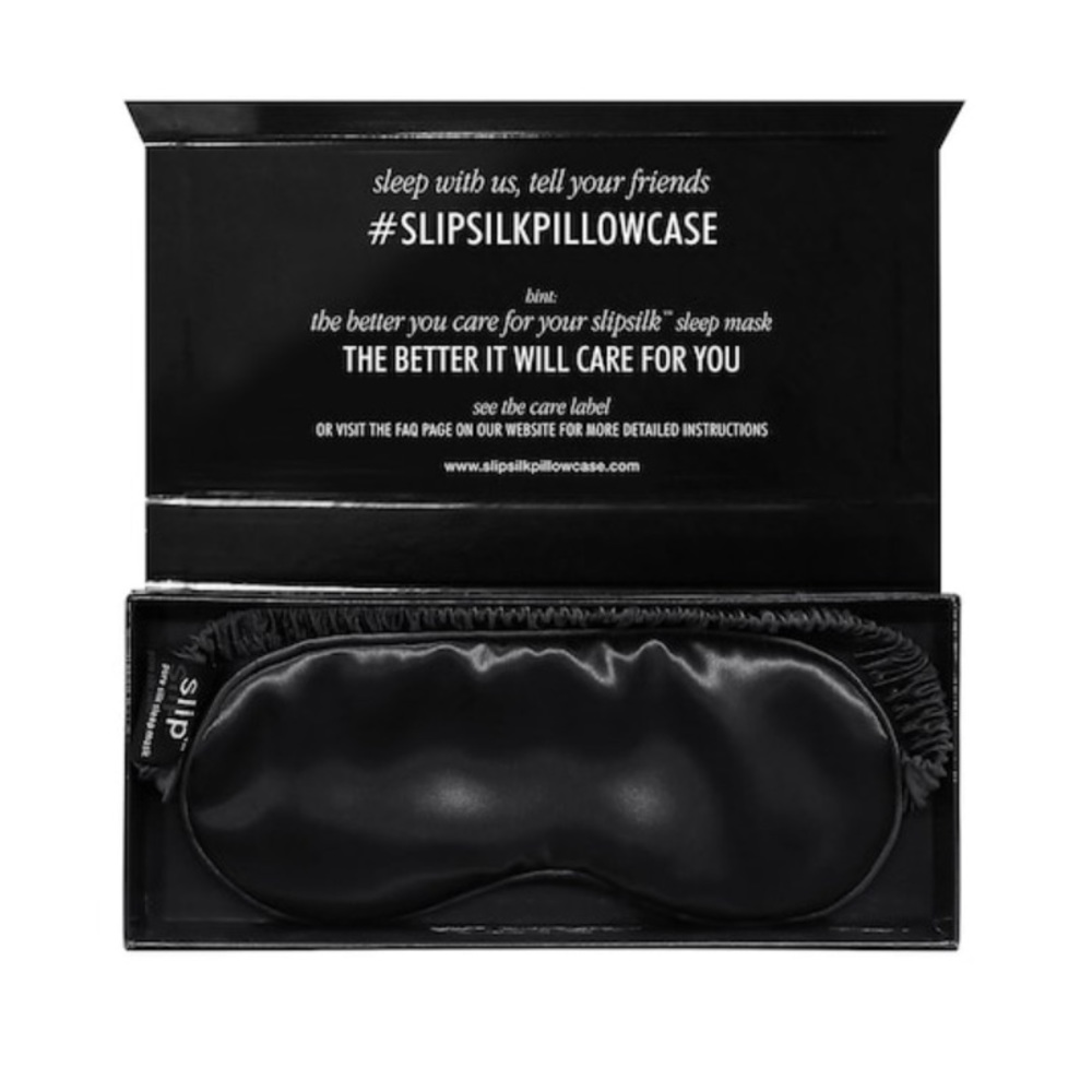 SLIP Pure Silk King Pillowcase & Eye mask NEW - Picture 10 of 16